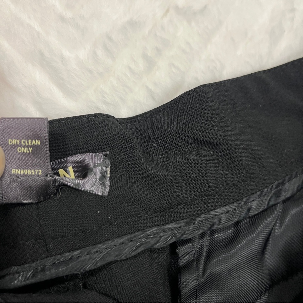 Bitten by Sarah Jessica Parker Black Wool Blend Pants trousers size 10 - Picture 3 of 11